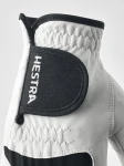 Golf Leather Right 5-finger, kolor: 000100 - white / black
