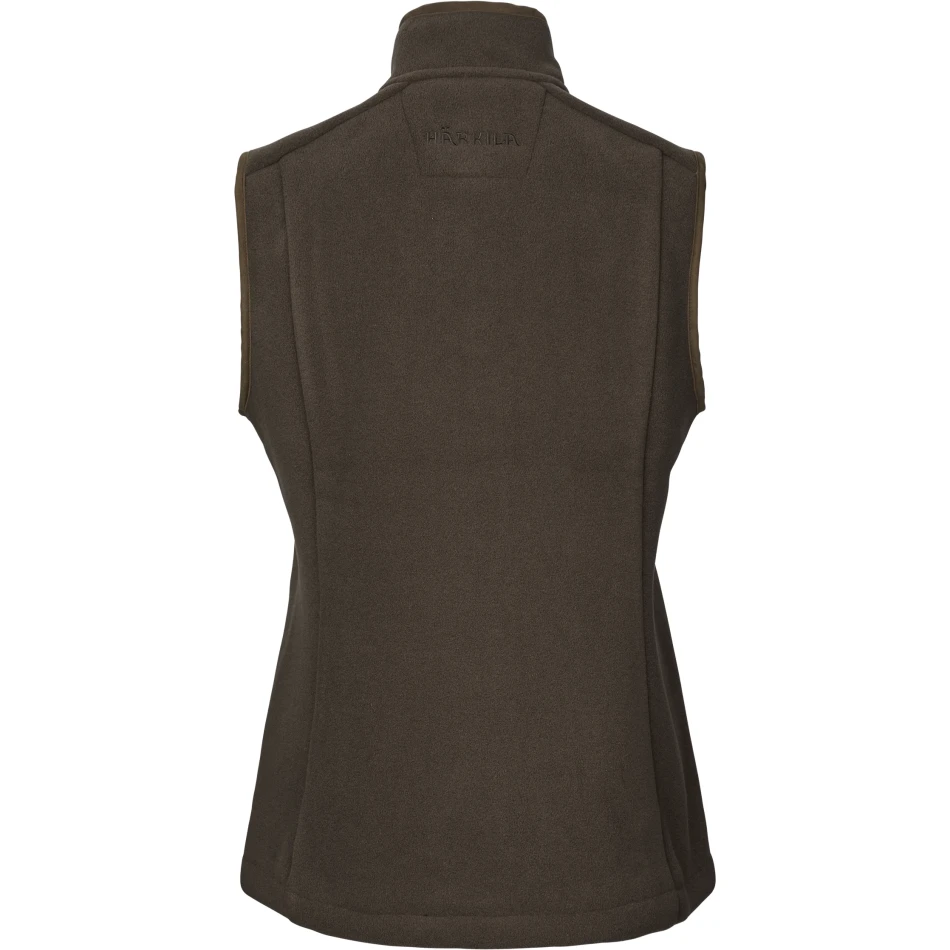 Harkila Sandhem Sherpa Fleece Waistcoat W, kolor: Demitasse Brown