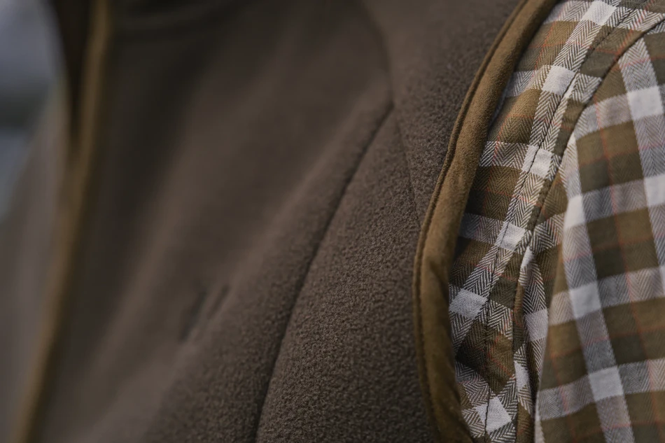 Harkila Sandhem Sherpa Fleece Waistcoat W, kolor: Demitasse Brown