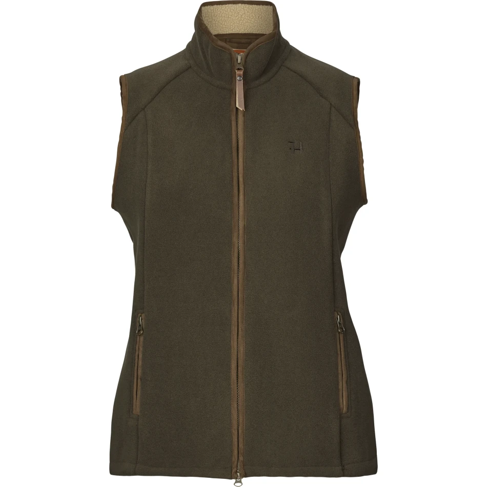 Harkila Sandhem Sherpa Fleece Waistcoat W, kolor: Willow Green