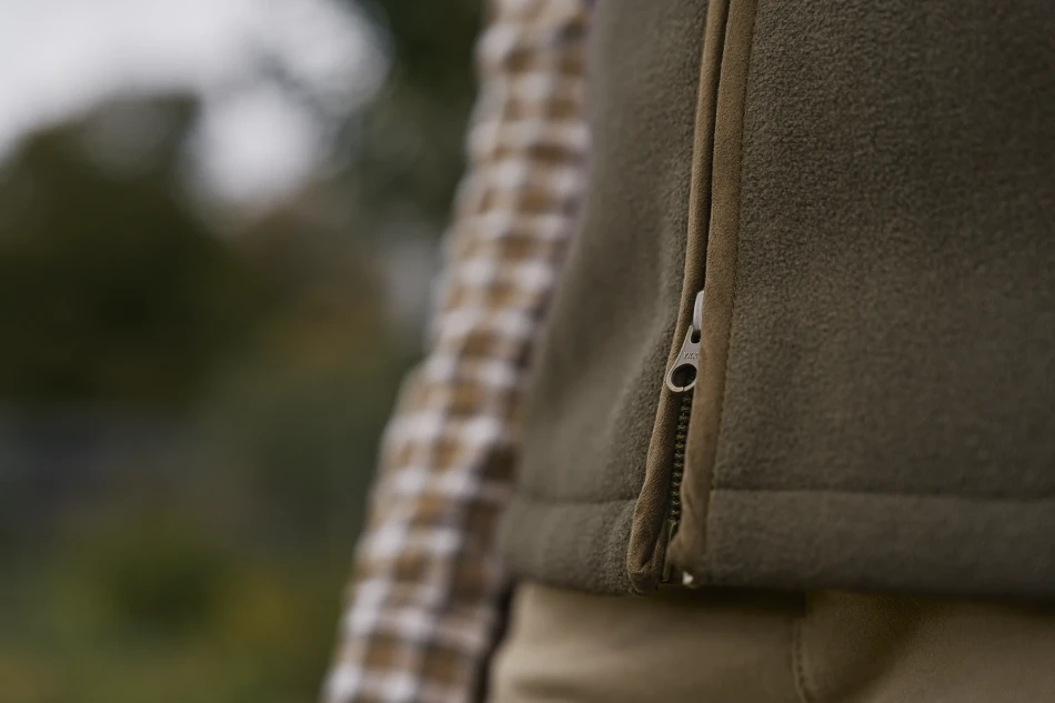 Harkila Sandhem Sherpa Fleece Waistcoat W, kolor: Willow Green