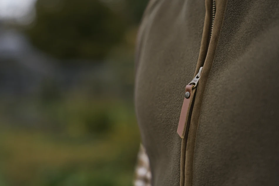 Harkila Sandhem Sherpa Fleece Waistcoat W, kolor: Willow Green