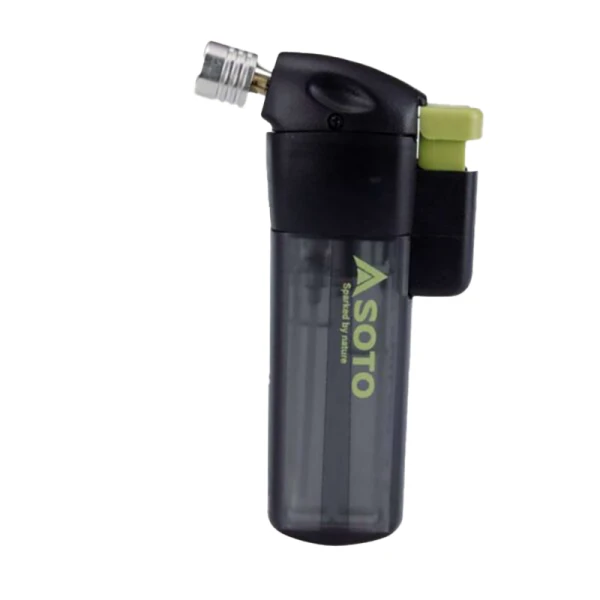 Pocket Torch w. Refillable Lighter, kolor: black
