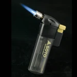 Pocket Torch w. Refillable Lighter, kolor: black