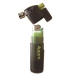 Pocket Torch w. Refillable Lighter, kolor: black