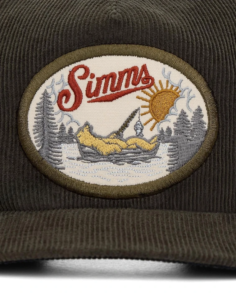 Double Haul Corduroy Cap, kolor: 302 - Loden