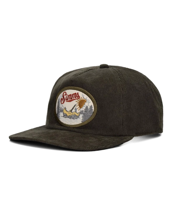Double Haul Corduroy Cap, kolor: 302 - Loden