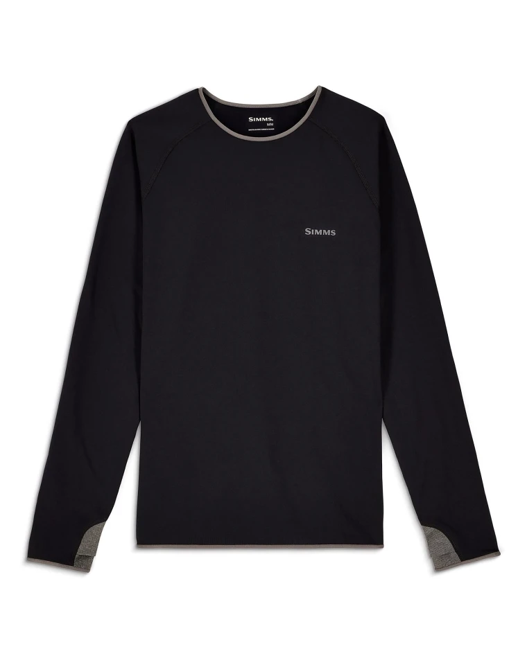 Ms Strata 200 Baselayer LS Crew, kolor: 001 - Black