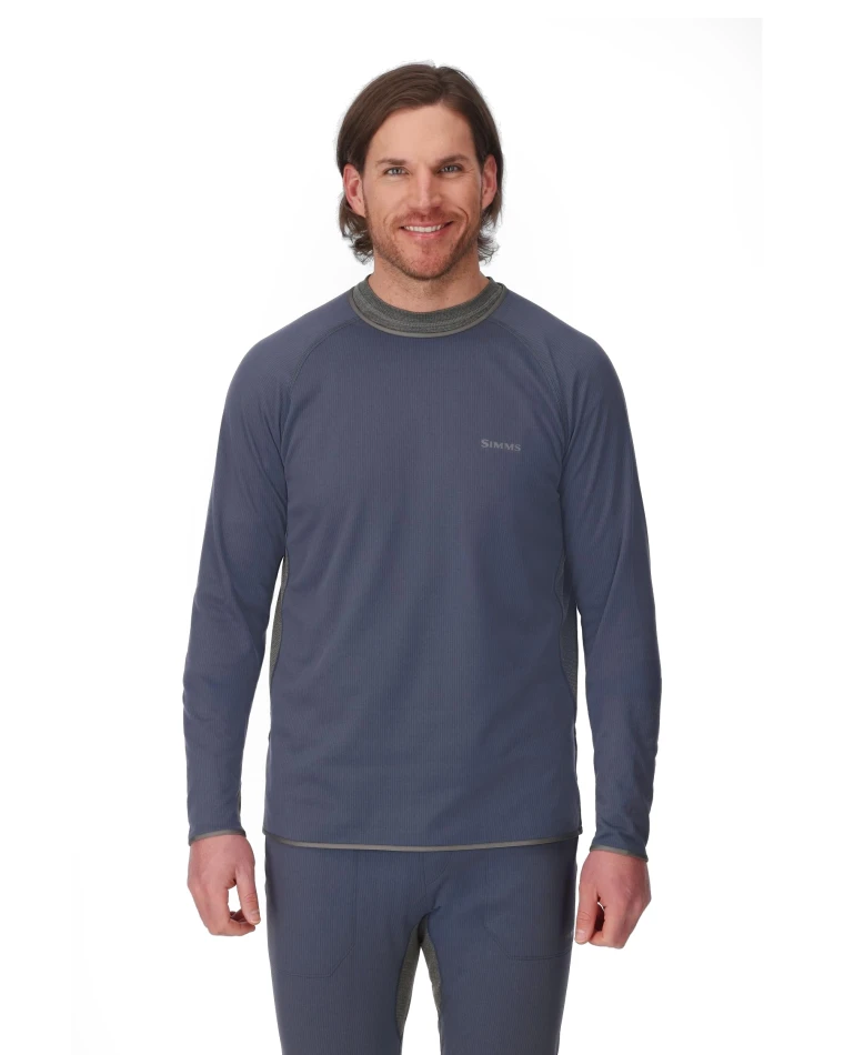 Ms Strata 200 Baselayer LS Crew, kolor: 1166 - Selvedge