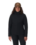 Ws Strata 330 Full-Zip Midlayer Hoody, kolor: 001 - Black