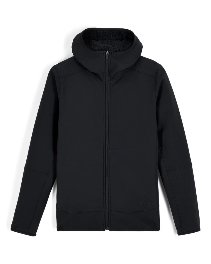 Ws Strata 330 Full-Zip Midlayer Hoody, kolor: 001 - Black
