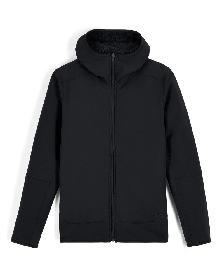 Ws Strata 330 Full-Zip Midlayer Hoody, kolor: 001 - Black