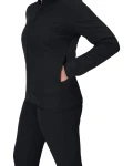 Ws Strata 330 Full-Zip Midlayer Hoody, kolor: 001 - Black