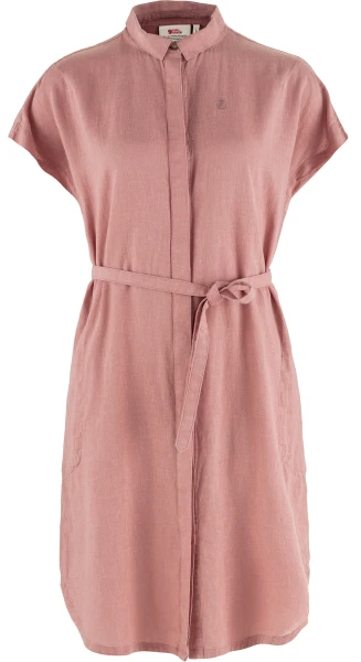 Fjallraven Ovik Hemp Dress W, kolor: 300 - Dusty Rose