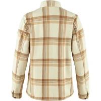 Fjallraven Singi Flannel Overshirt kolor: 113-196 - Chalk White-Dune Beige