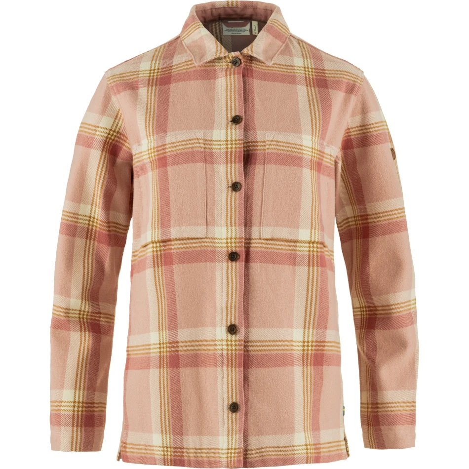 Fjallraven Singi Flannel Overshirt, kolor: 302-300 - Chalk Rose-Dusty Rose
