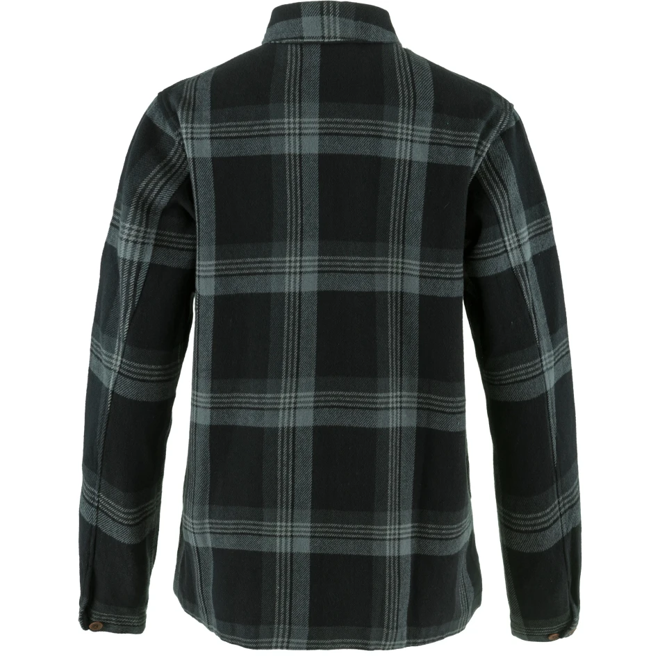 Fjallraven Singi Flannel Overshirt, kolor: 550-048 - Black-Iron Grey