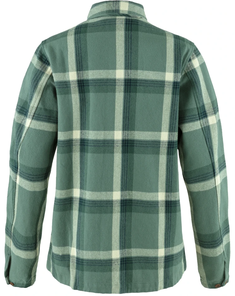 Fjallraven Singi Flannel Overshirt kolor: 614-679 - Patina Green-Deep Patina