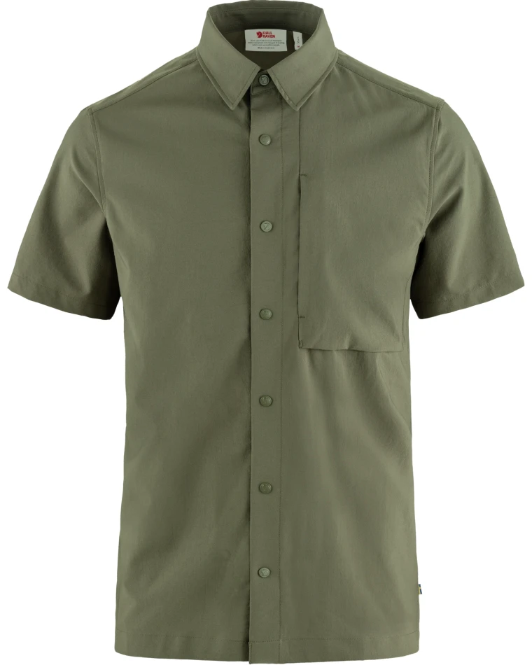 Fjallraven High Coast Pack Shirt SS, kolor: 625 - Laurel Green - 1