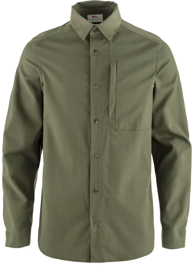 Fjallraven Keb Trekking Shirt LS, kolor: 625-625 - Laurel Green-Laurel Green