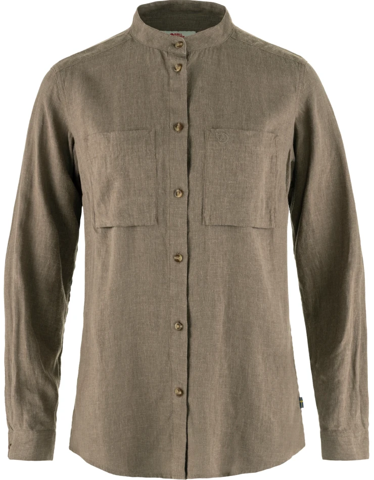 Fjallraven Ovik Hemp Shirt LS W, kolor: 244 - Suede Brown