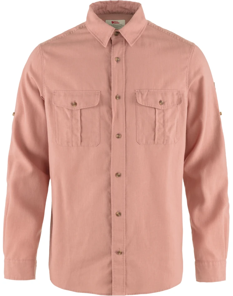 Fjallraven Ovik Travel Shirt LS, kolor: 300 - Dusty Rose