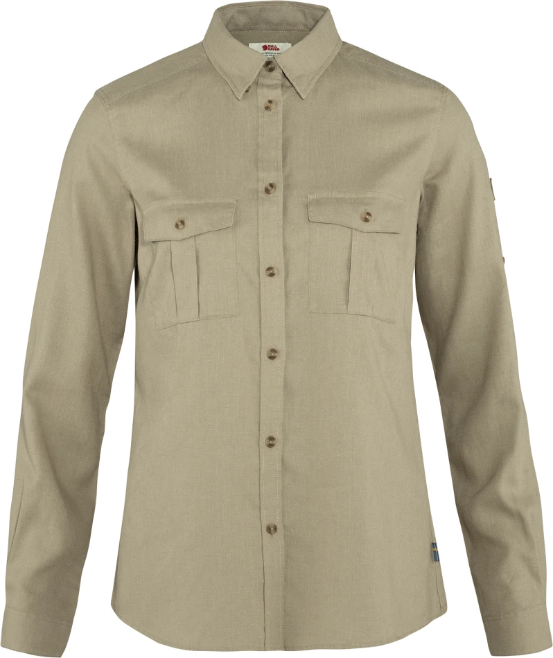 Fjallraven Ovik Travel Shirt LS W, kolor: 195 - Dune Beige