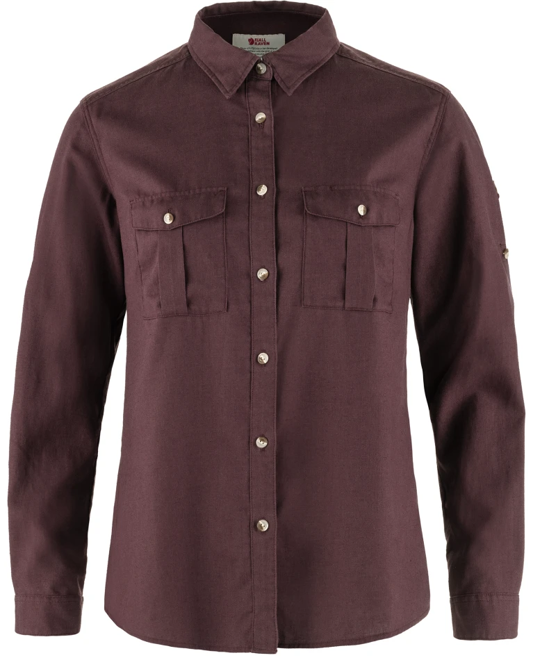 Fjallraven Ovik Travel Shirt LS W, kolor: 357 - Port