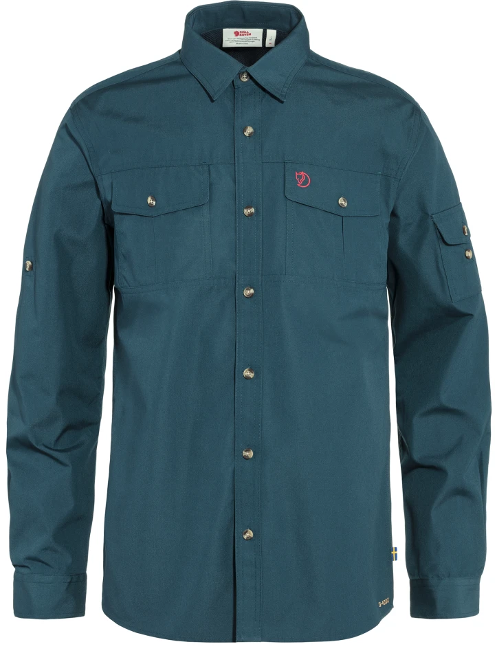 Fjallraven Singi Trekking Shirt LS, kolor: 570 - Mountain Blue