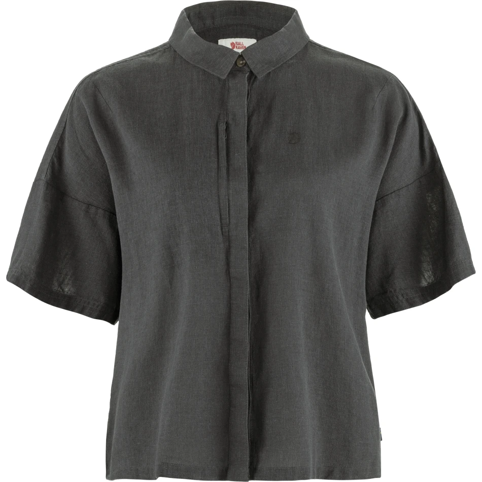 Fjallraven Ovik Hemp Camp Shirt W, kolor: 030 - Dark Grey