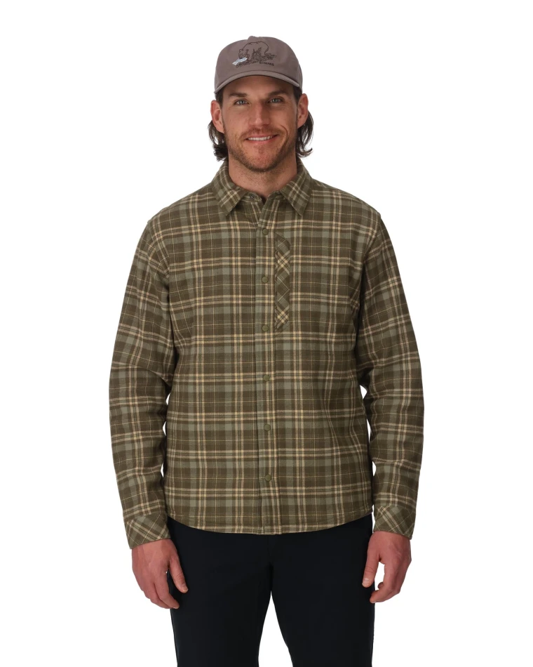 Coldweather Shacket, kolor: 1361 - Schooner Plaid: Loden