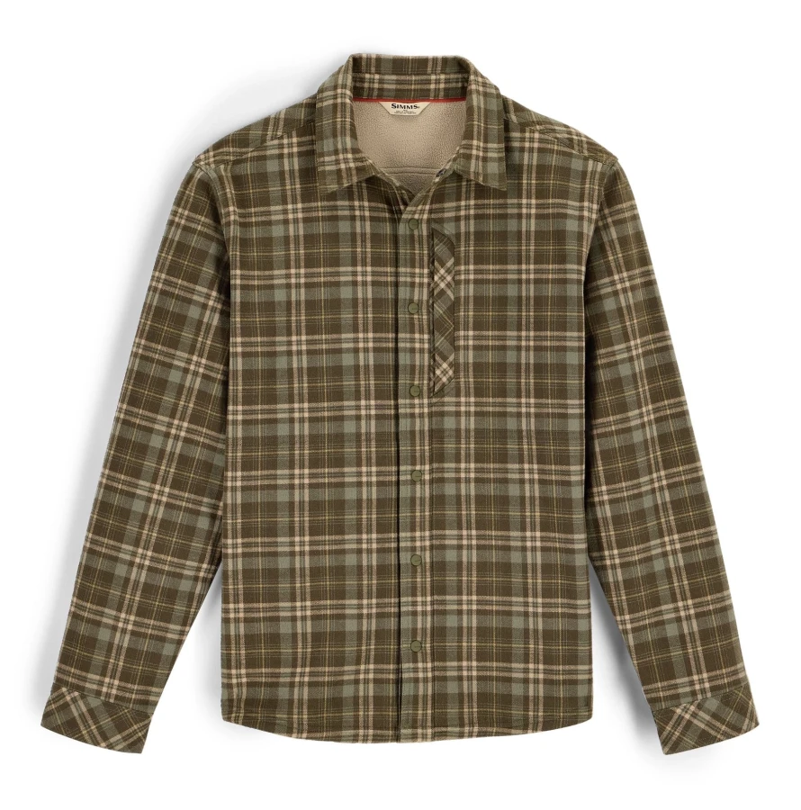 Coldweather Shacket, kolor: 1361 - Schooner Plaid: Loden