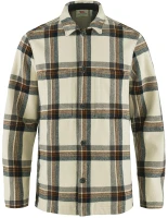 Fjallraven Singi Flannel Overshirt, kolor: 113-555 - Chalk White-Dark Navy
