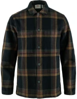 Fjallraven Singi Flannel Overshirt, kolor: 555-265 - Dark Navy-Wood Brown