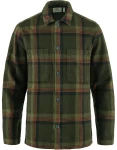 Fjallraven Singi Flannel Overshirt, kolor: 662-555 - Deep Forest-Dark Navy
