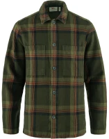 Fjallraven Singi Flannel Overshirt, kolor: 662-555 - Deep Forest-Dark Navy
