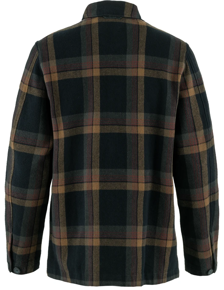 Fjallraven Singi Flannel Overshirt, kolor: 555-265 - Dark Navy-Wood Brown