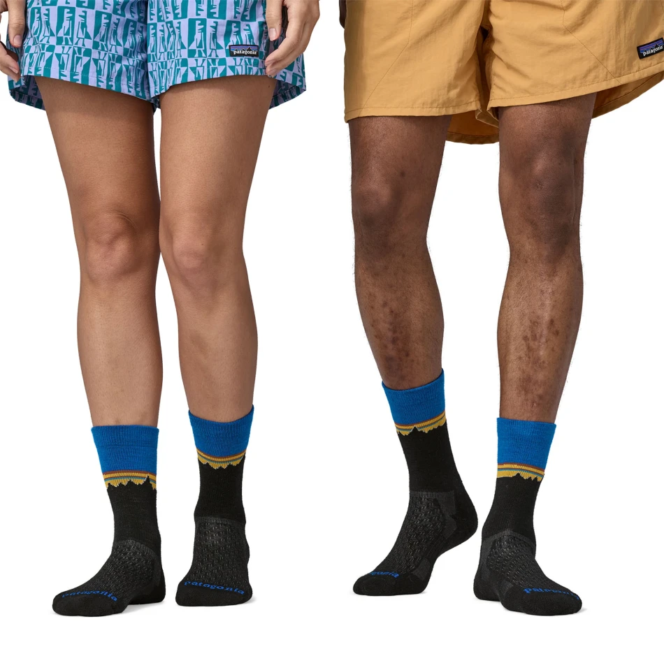 Merino Wool Blend Crew Socks, kolor: CFZV - Classic Fitz Roy Viking Blue