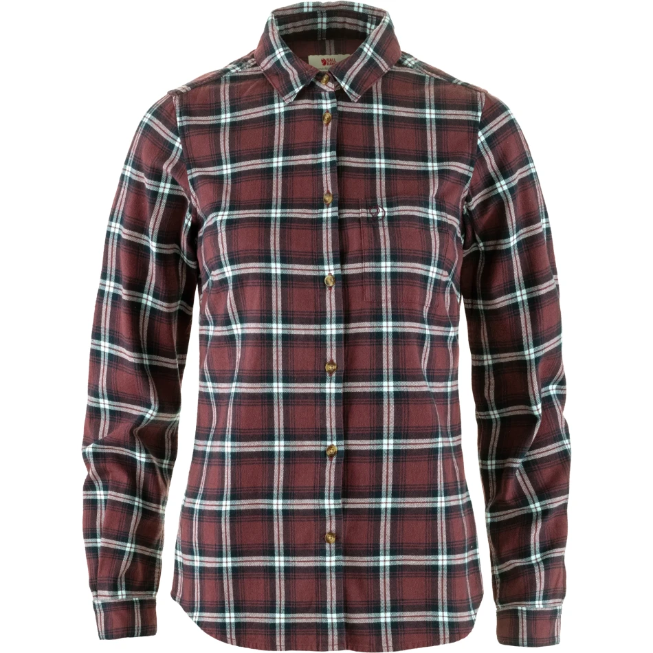 Fjallraven Ovik Flannel Shirt W, kolor: 357-514 - Port-Breeze Blue