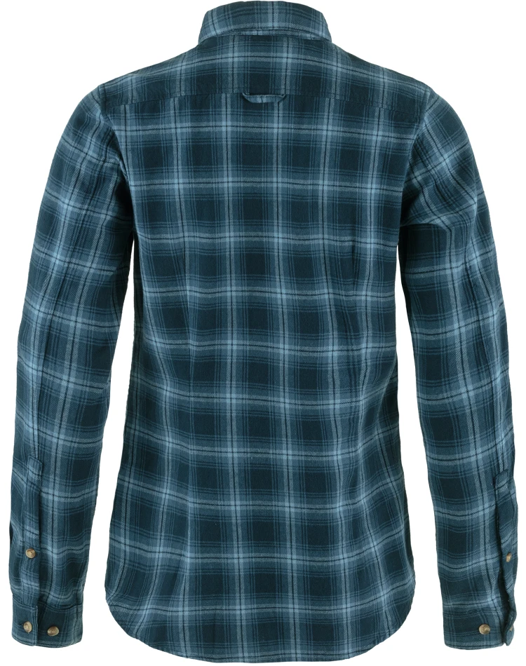 Fjallraven Ovik Flannel Shirt W, kolor: 555-534 - Dark Navy-Indigo Blue