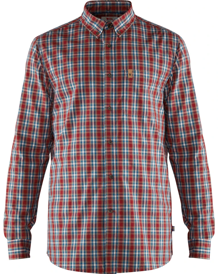 Fjallraven Ovik Shirt LS, kolor: 325 - Deep Red