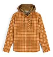 Coldweather Hooded Shacket, kolor: 1366 - Wakemup Plaid Stonefly