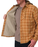 Coldweather Hooded Shacket, kolor: 1366 - Wakemup Plaid Stonefly
