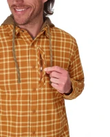 Coldweather Hooded Shacket, kolor: 1366 - Wakemup Plaid Stonefly