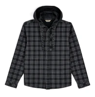 Coldweather Hooded Shacket, kolor: 1365 - Wakemup: Plaid Black