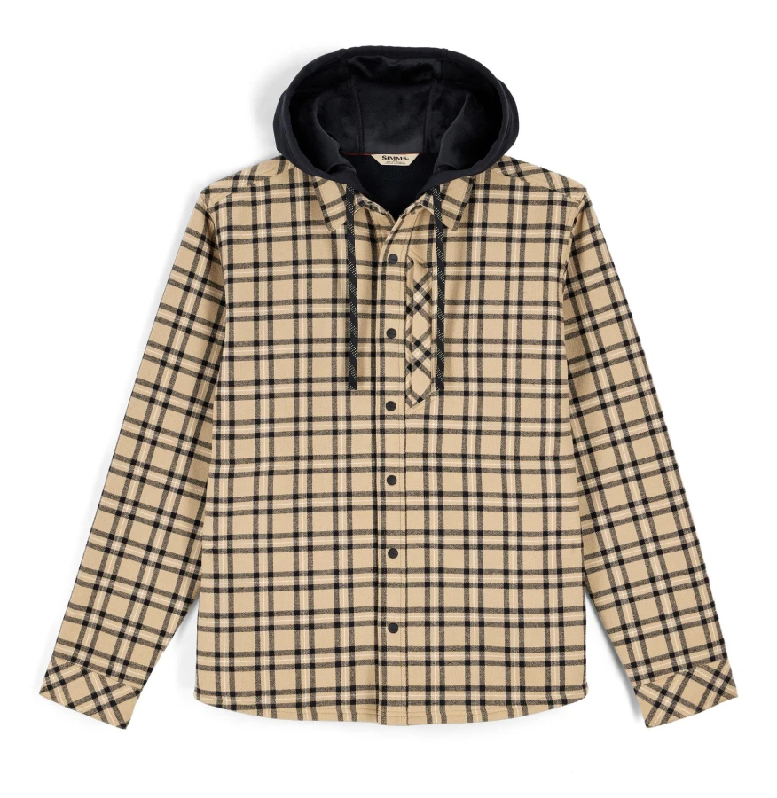 Coldweather Hooded Shacket, kolor: 1364 - Wakemup Plaid Cork