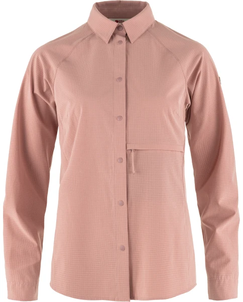 Fjallraven Abisko Trekking Shirt W, kolor: 300 - Dusty Rose, 1