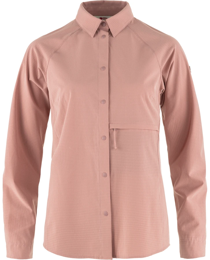Fjallraven Abisko Trekking Shirt W, kolor: 300 - Dusty Rose
