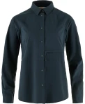 Fjallraven Abisko Trekking Shirt W, kolor: 555 - Dark Navy, 1