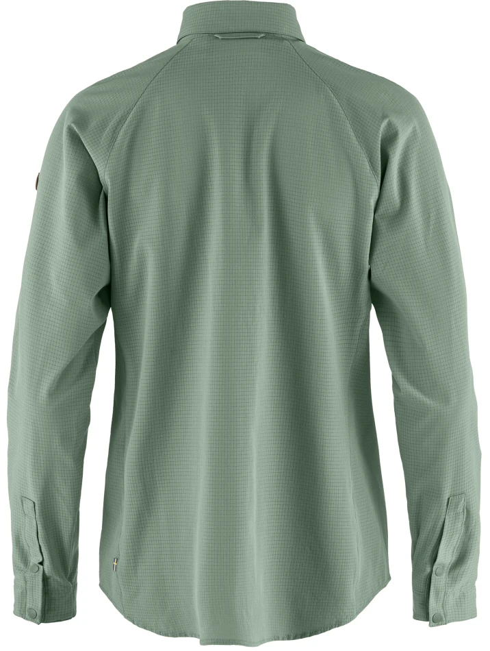 Fjallraven Abisko Trekking Shirt W, kolor: 614 - Patina Green, 2